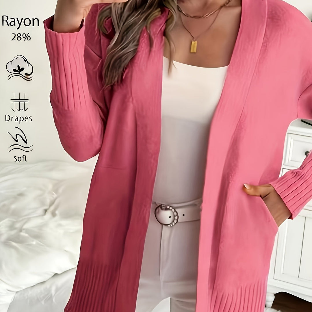 Tivora – gilet long en maille