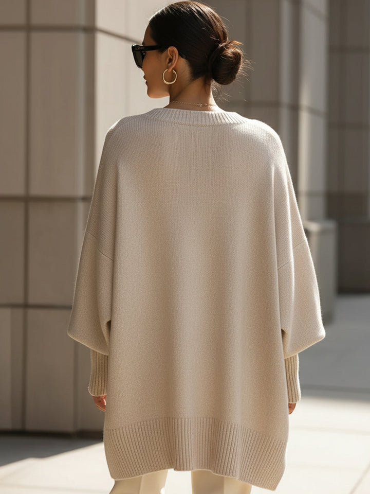 Rivana – Pull oversize tricoté