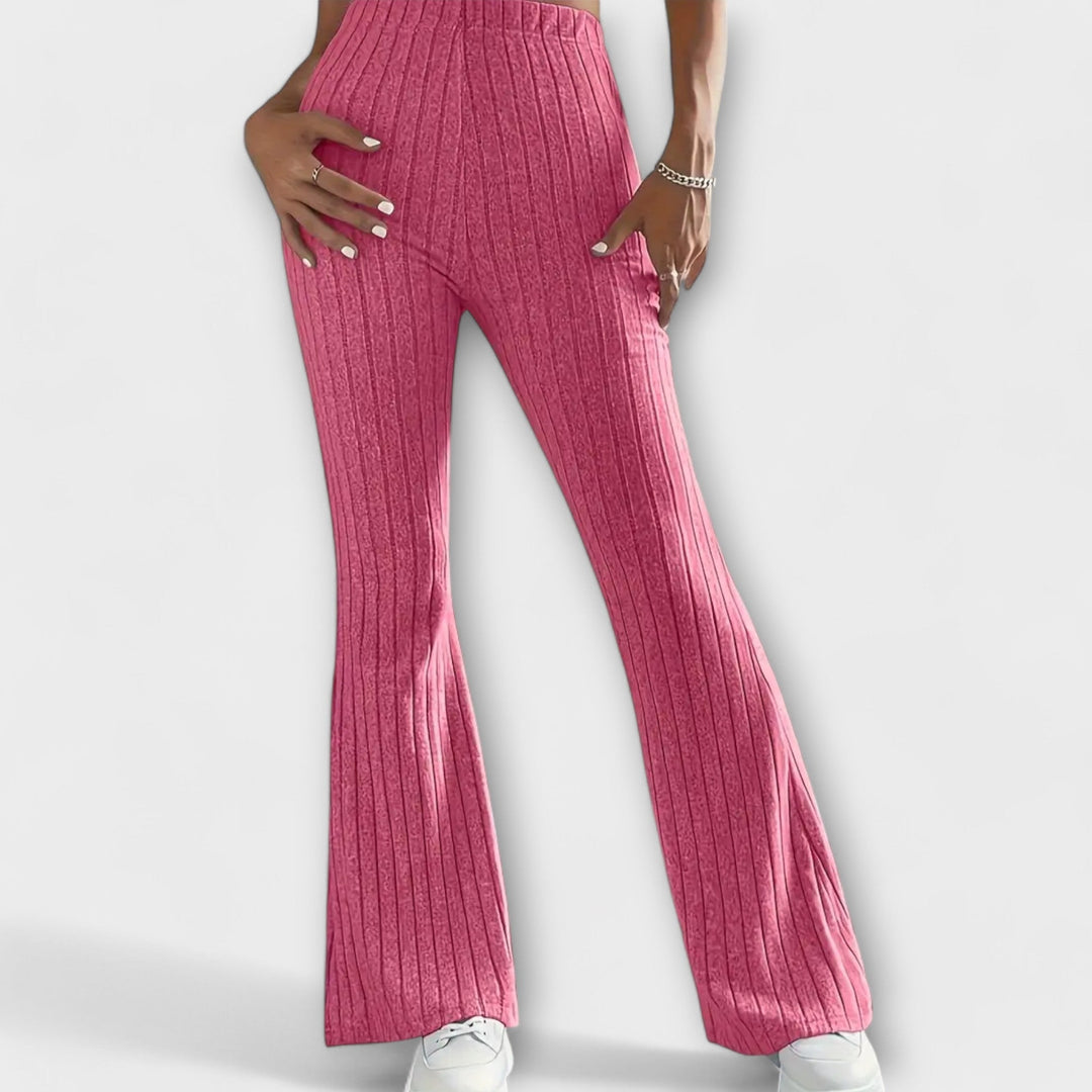 Velara – Pantalon tissé à taille élastique