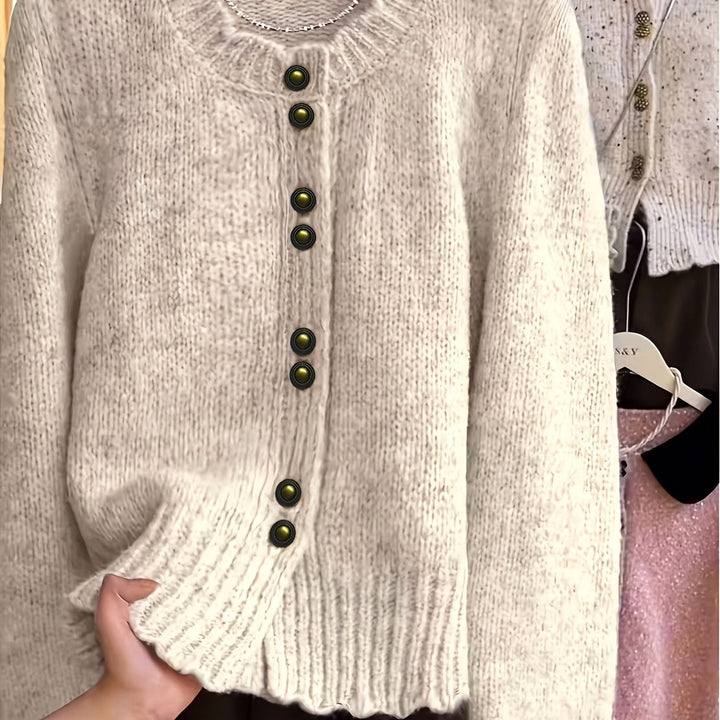 Rilena – Cardigan en maille à un bouton