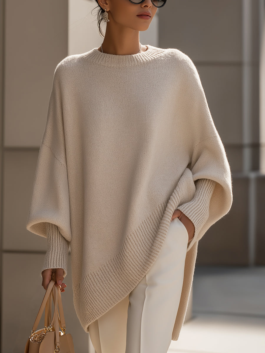 Rivana – Pull oversize tricoté