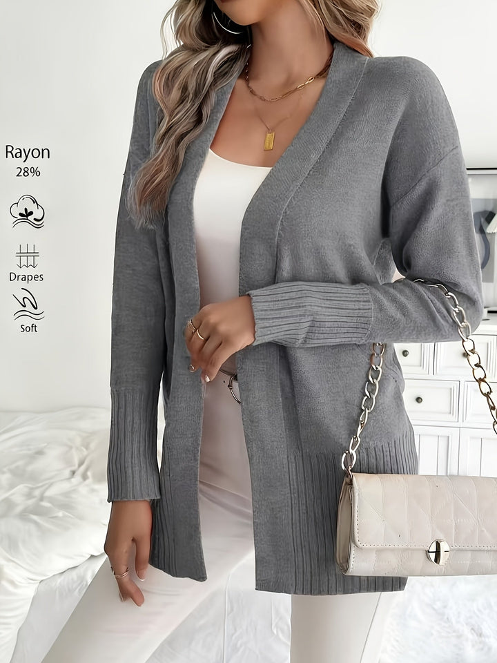 Tivora – gilet long en maille