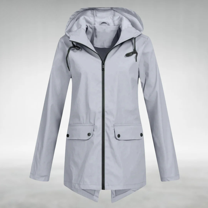 Calira – Imperméable à capuche ajustable