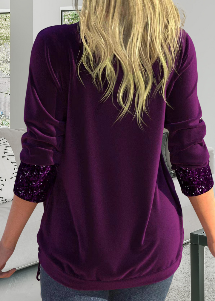 Rivena – ensemble deux pièces avec top en sequins