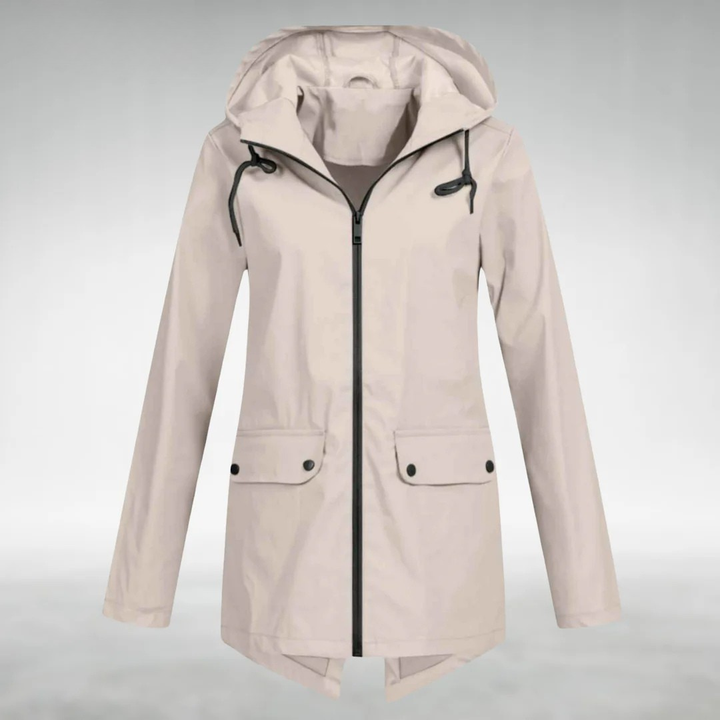 Calira – Imperméable à capuche ajustable