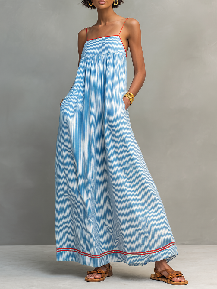 Iverra – Robe drapée tissée