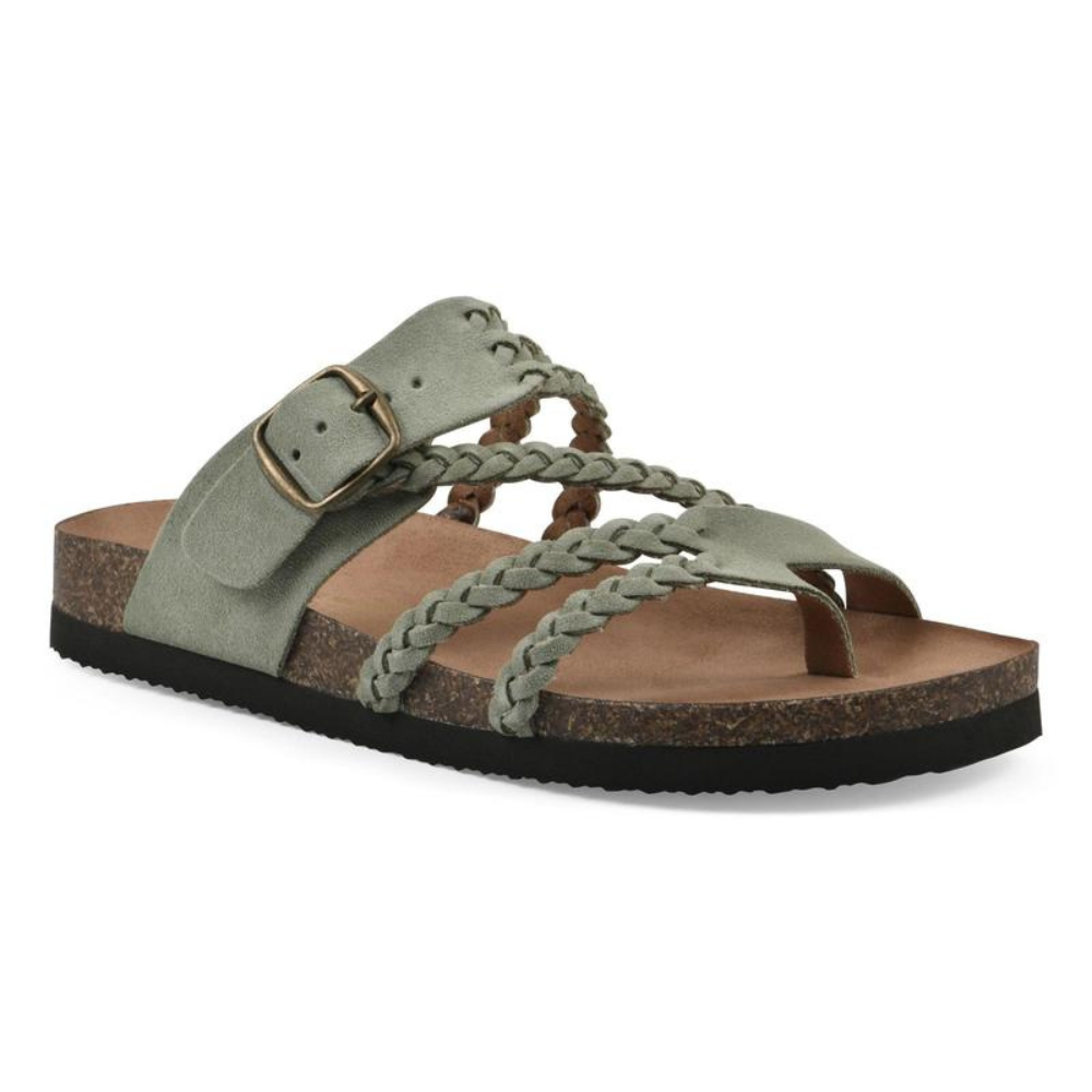 Selira – sandales tressées en daim