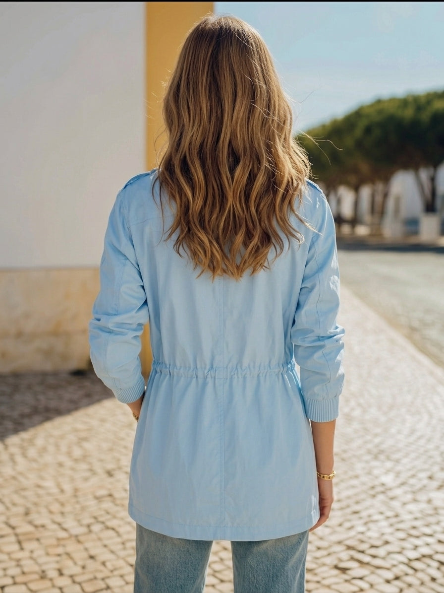 Tivara – À épaulettes, en mélange de coton, veste utilitaire