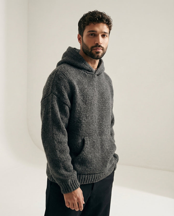 Tavine - Lightweight Knit Hooded Sweatshirt