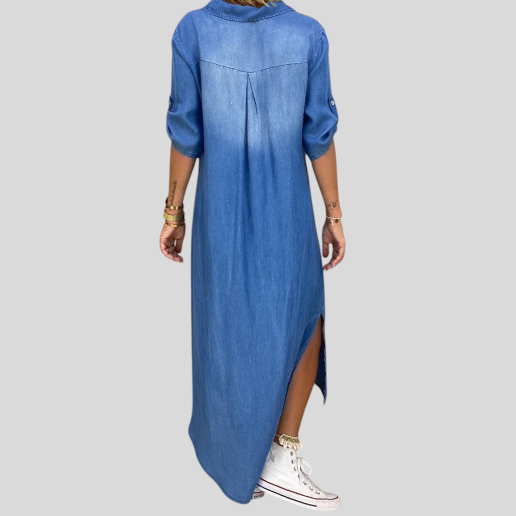 Mevra - Relaxed Cut Denim Dress