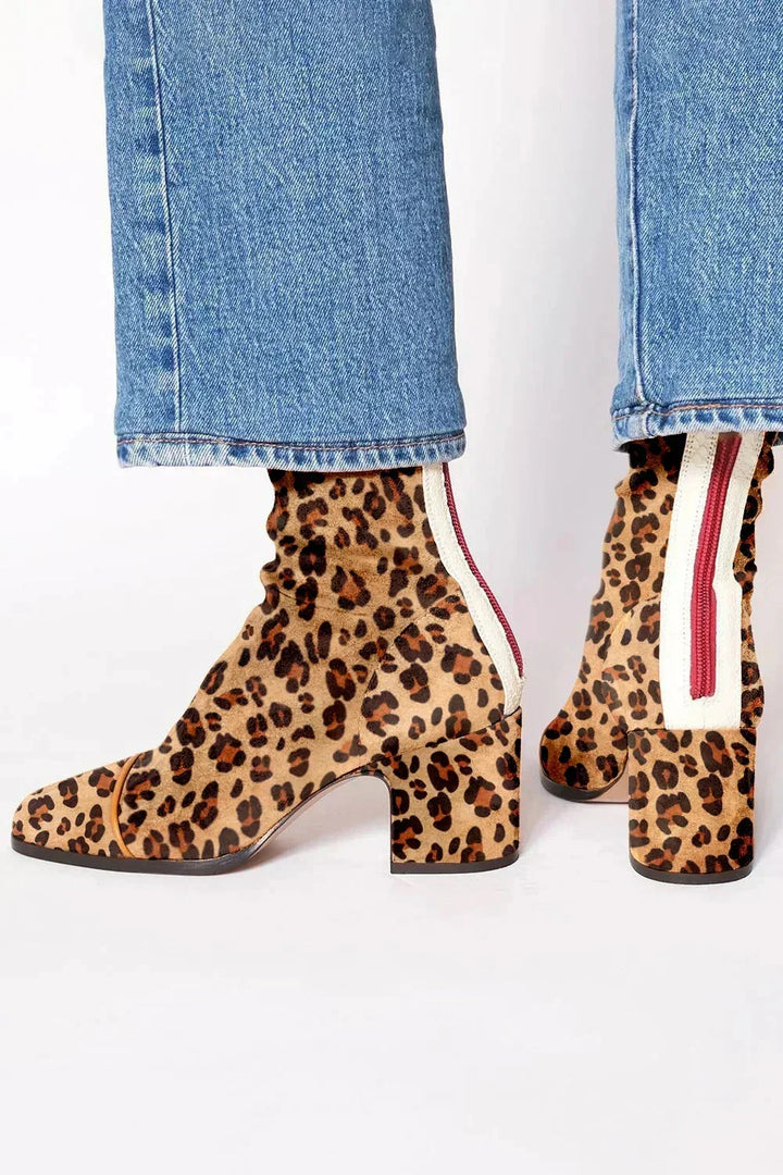 Lunera – Bottines à talon carré