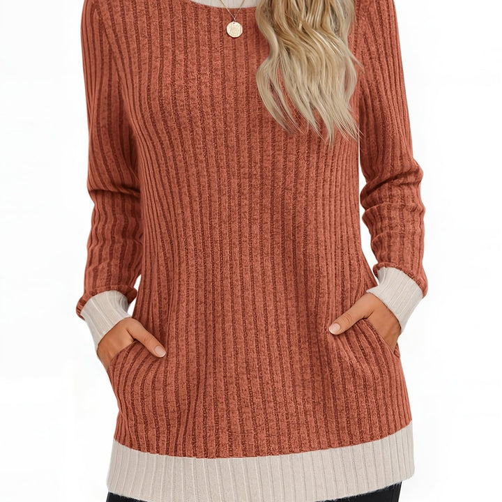 Soreli – t-shirt en maille jersey à blocs de couleur