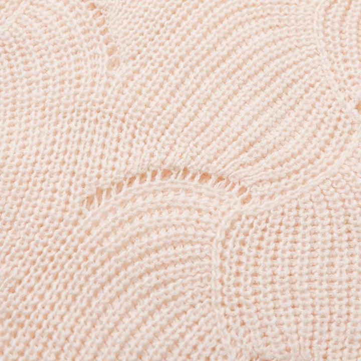 Velira – pull en maille ajourée à motif ondulé