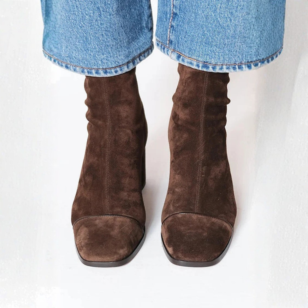 Lunera – Bottines à talon carré