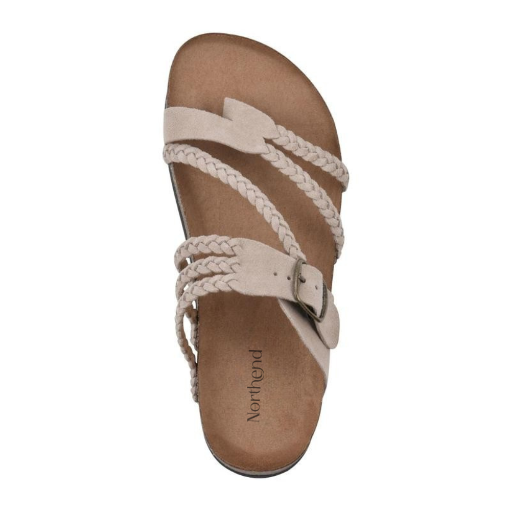 Selira – sandales tressées en daim