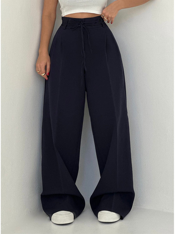 Avenya – pantalon tissé à jambes larges