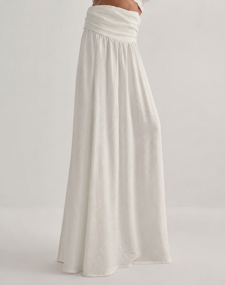 Orlise – jupe à taille froncée