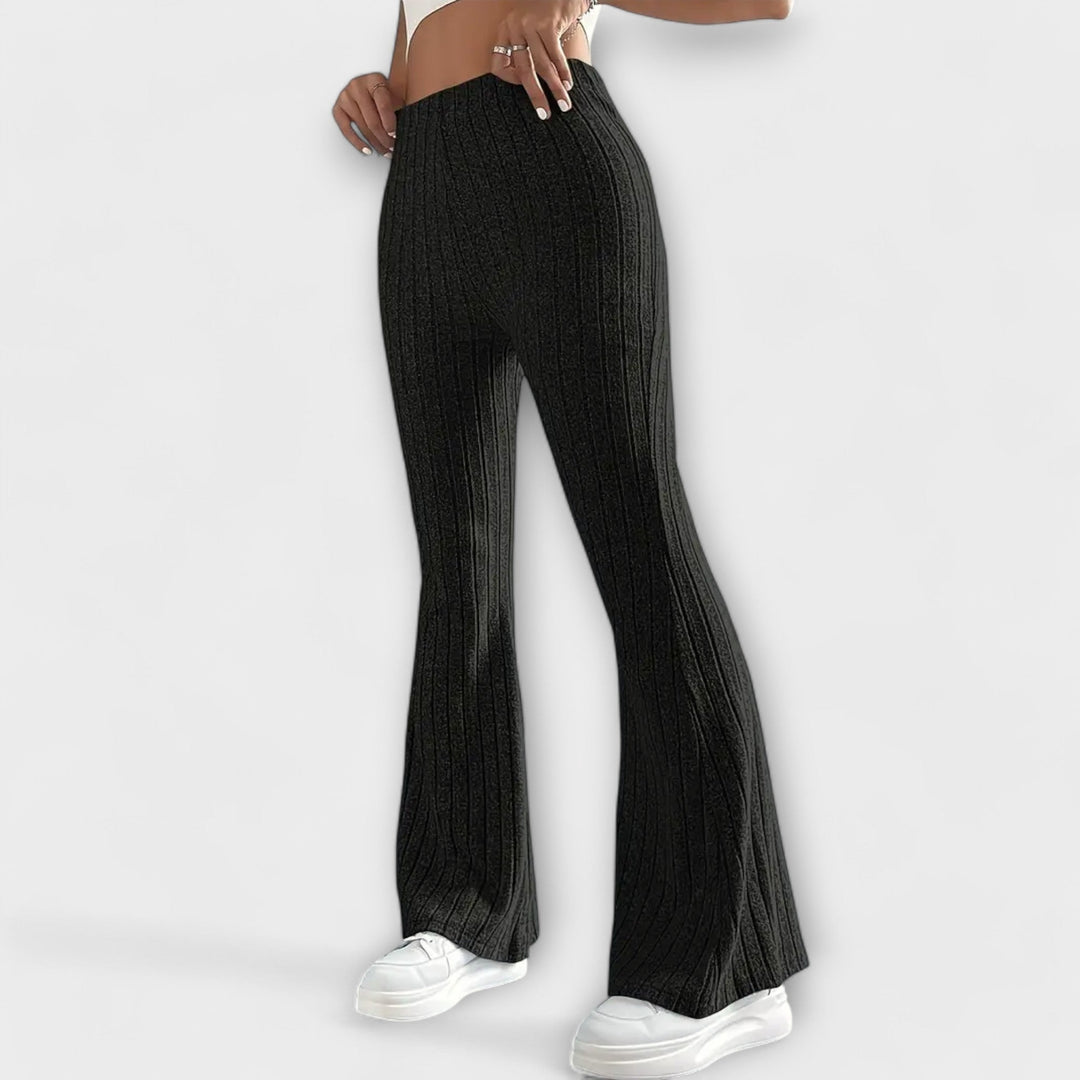 Velara – Pantalon tissé à taille élastique