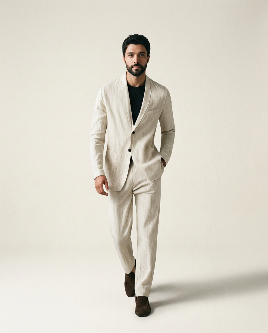 Mireva - Tailored Linen Set