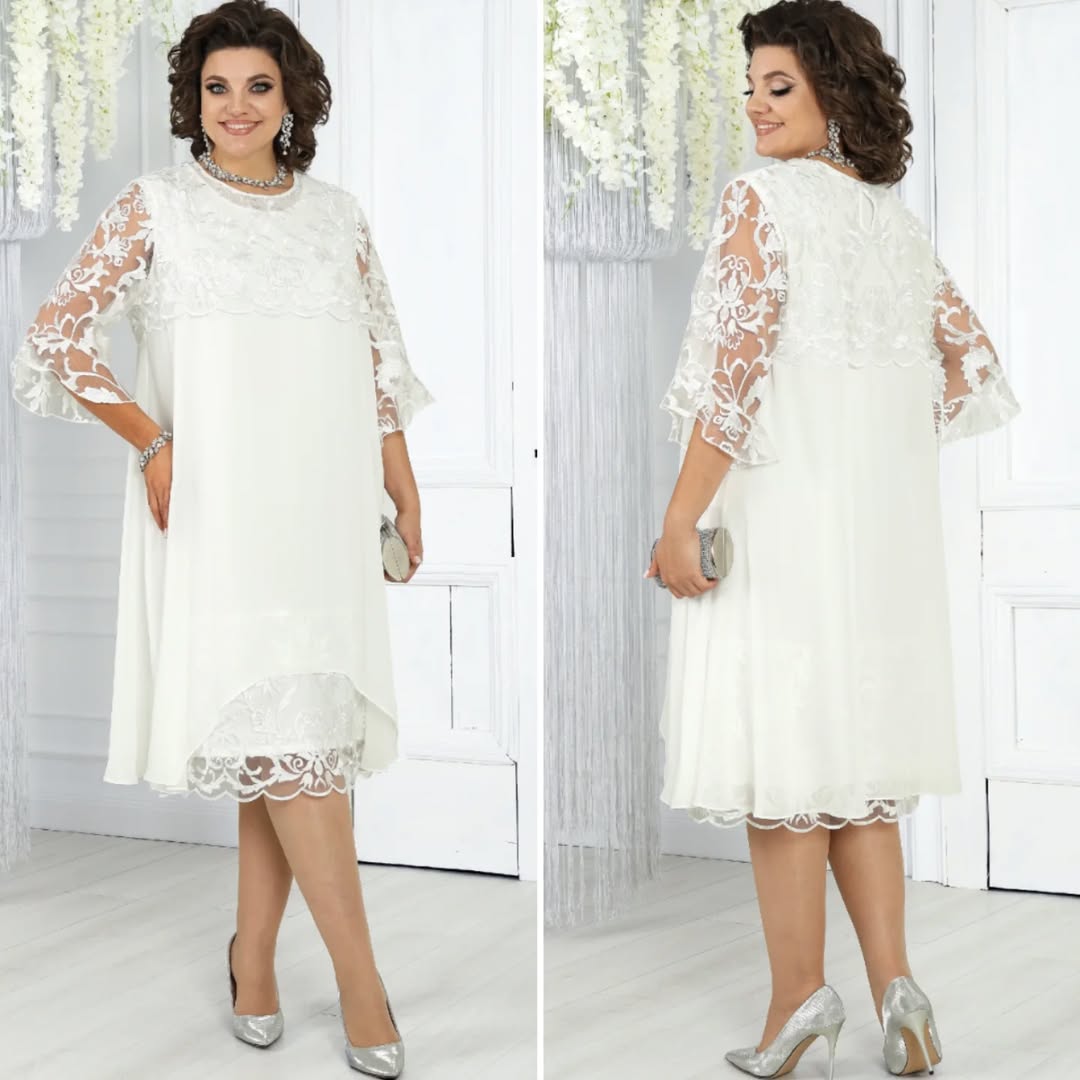 Novira – À empiècements patchwork en mousseline, robe