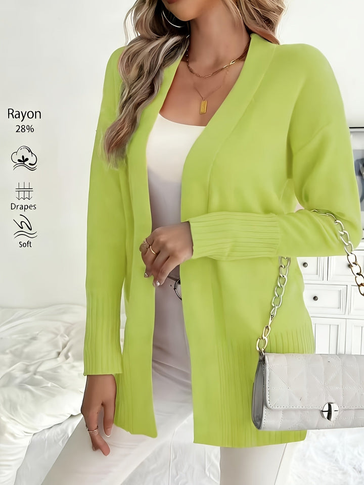 Tivora – gilet long en maille