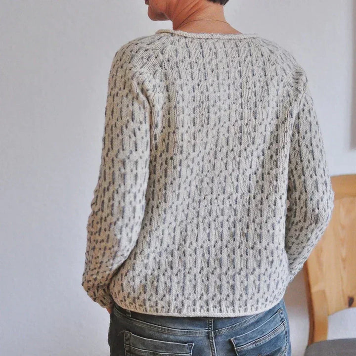 Neraya – pull en maille à col bateau
