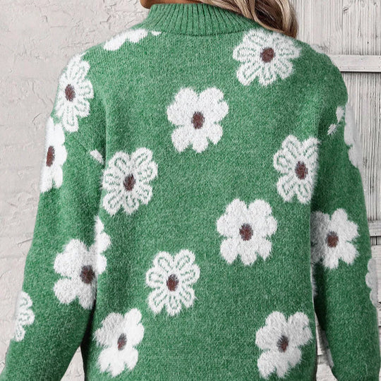 Selaya – Pull en maille à col zippé
