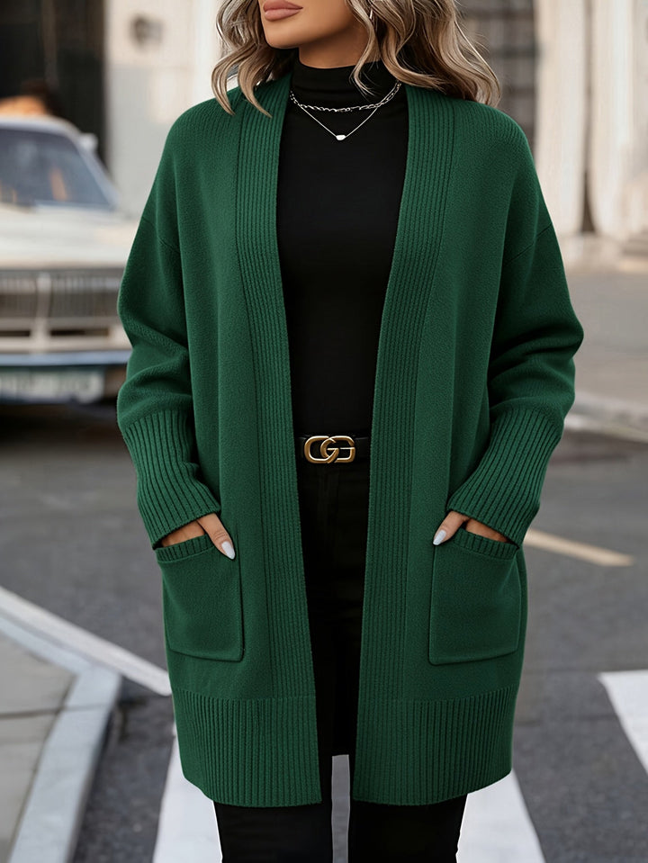 Navira – cardigan en tricot côtelé