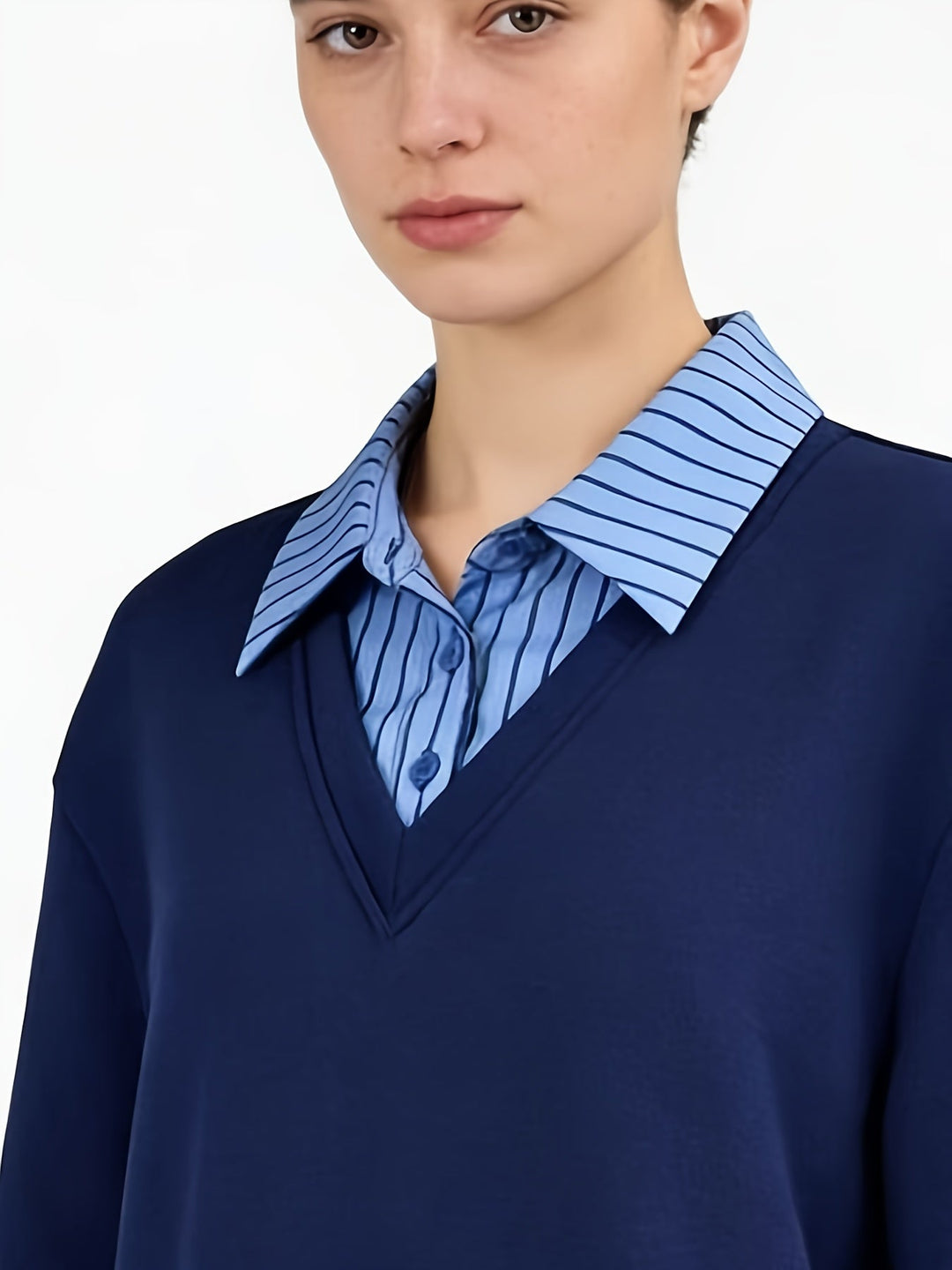 Calira – Polo en maille à col à revers