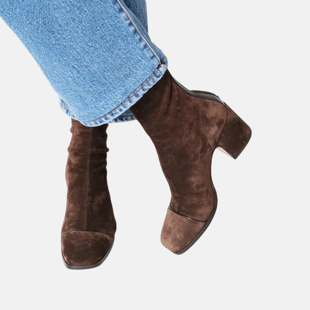 Lunera – Bottines à talon carré