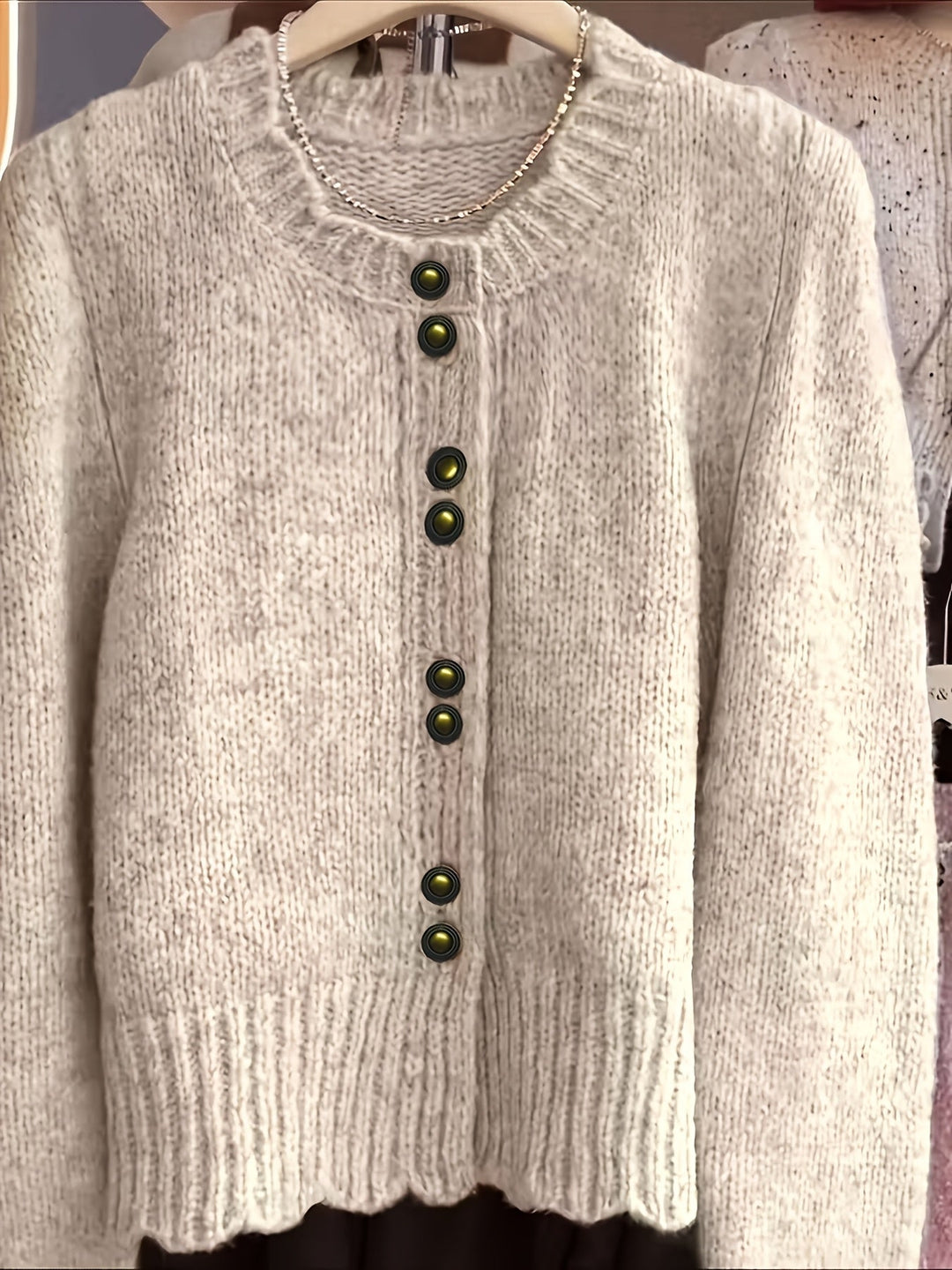 Rilena – Cardigan en maille à un bouton