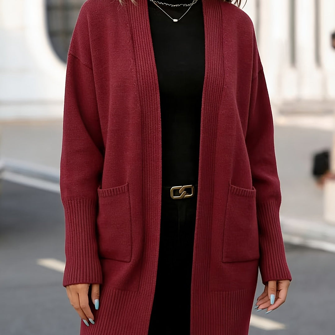 Navira – cardigan en tricot côtelé