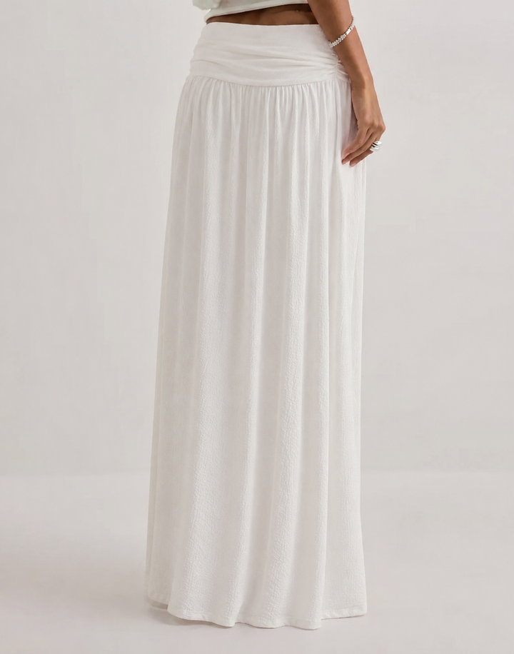 Orlise – jupe à taille froncée