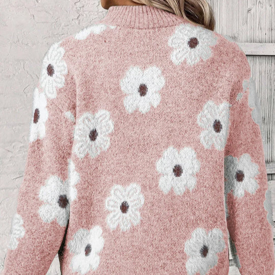 Selaya – Pull en maille à col zippé