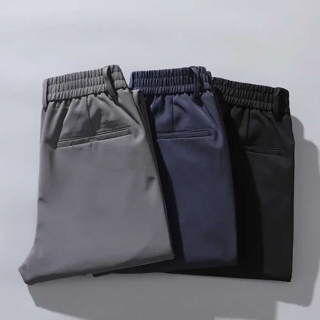 Orvyn - 4-Way Stretch Weave Trousers