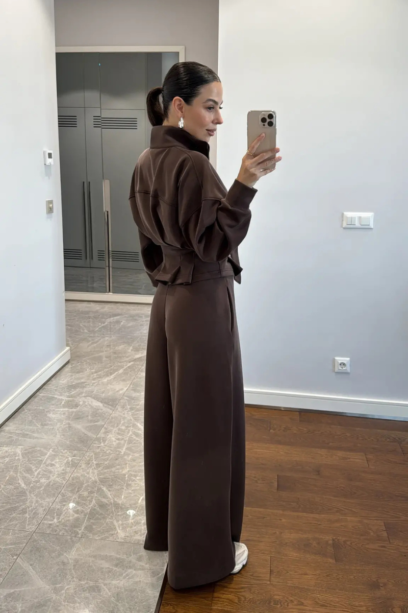 Velori – Ensemble tailleur à jambes larges