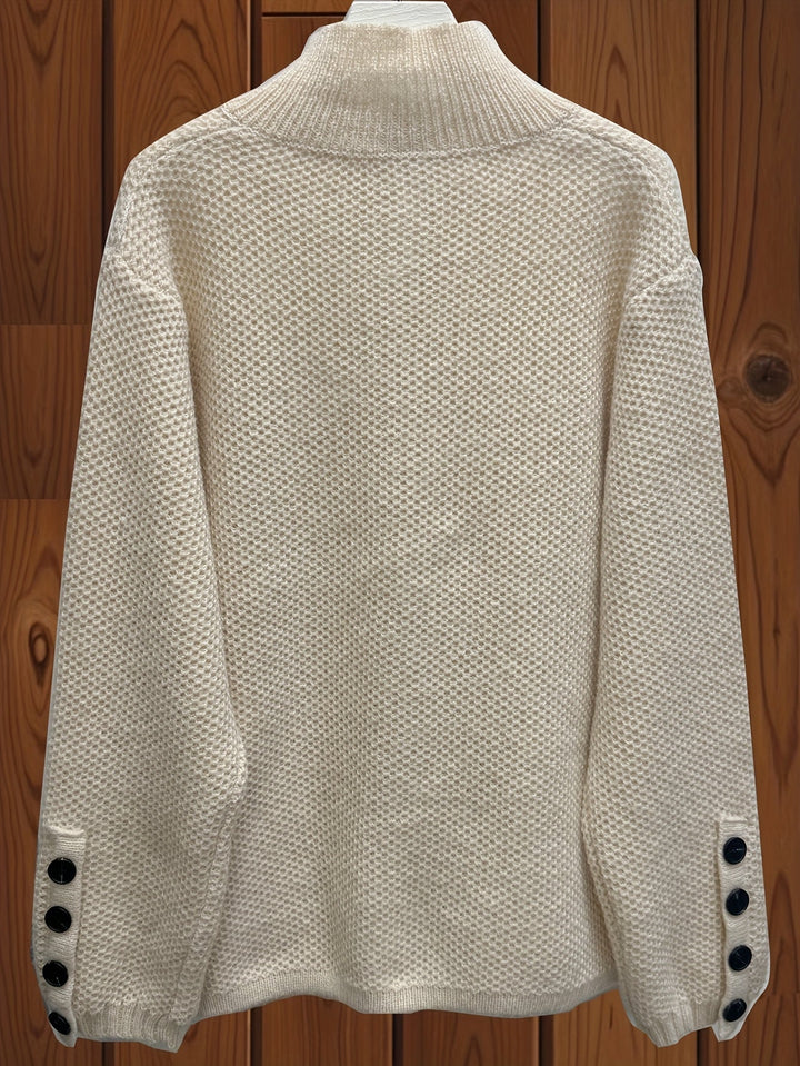 Vesara – cardigan en tricot à col montant