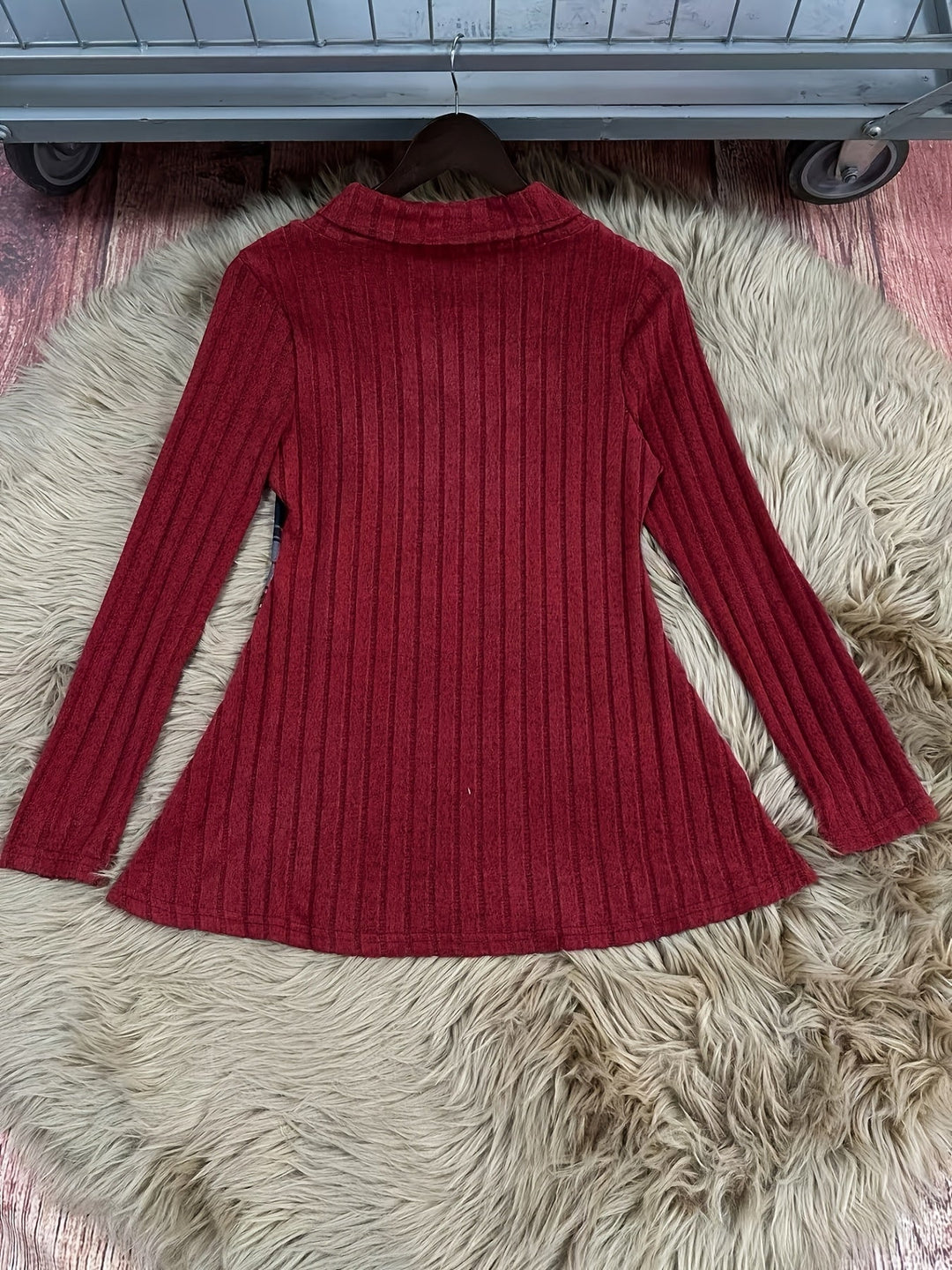 Tavina – T-shirt en maille patchwork