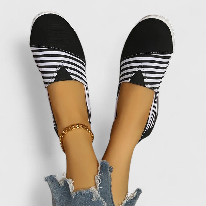 Elyra – Baskets à enfiler en textile