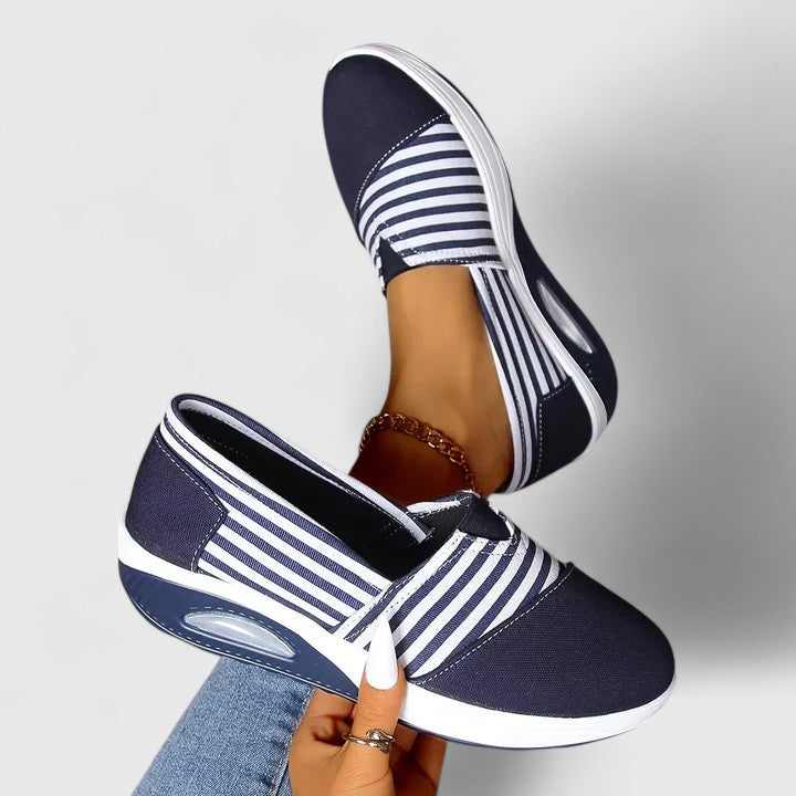 Elyra – Baskets à enfiler en textile