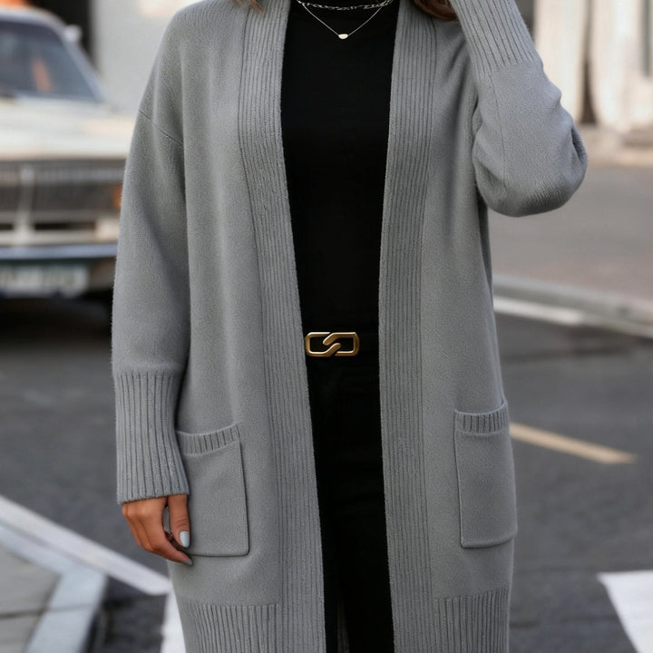 Navira – cardigan en tricot côtelé