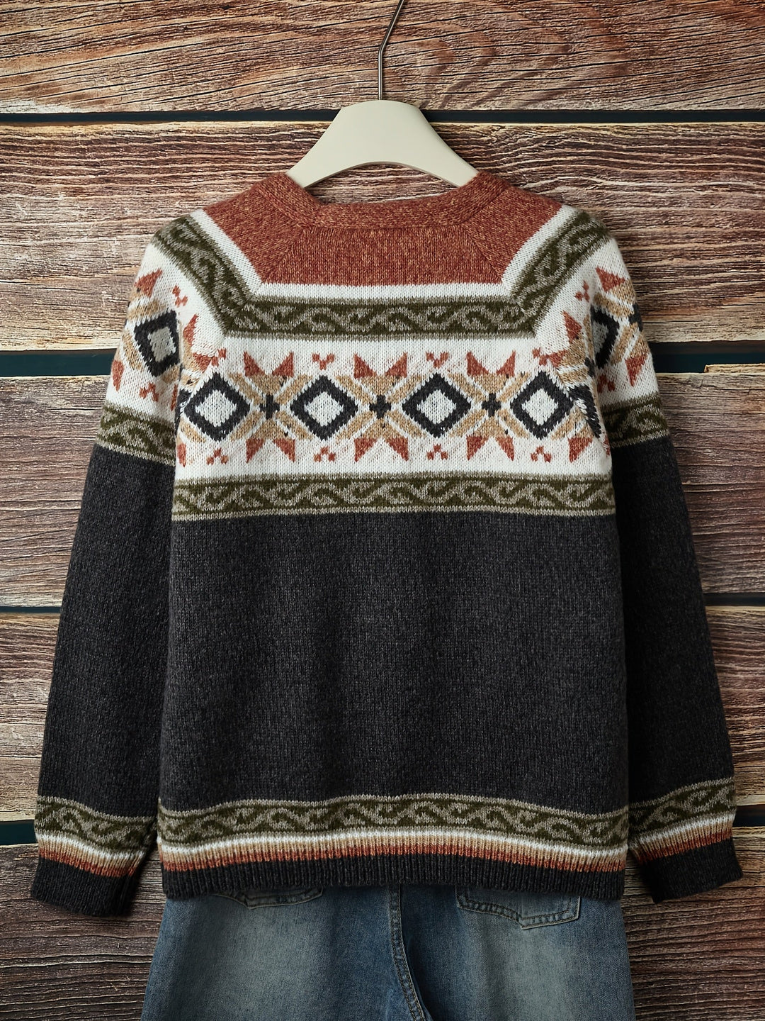 Mireva – gilet en maille à blocs de couleur