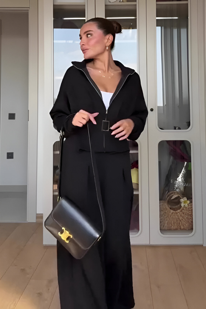 Velori – Ensemble tailleur à jambes larges
