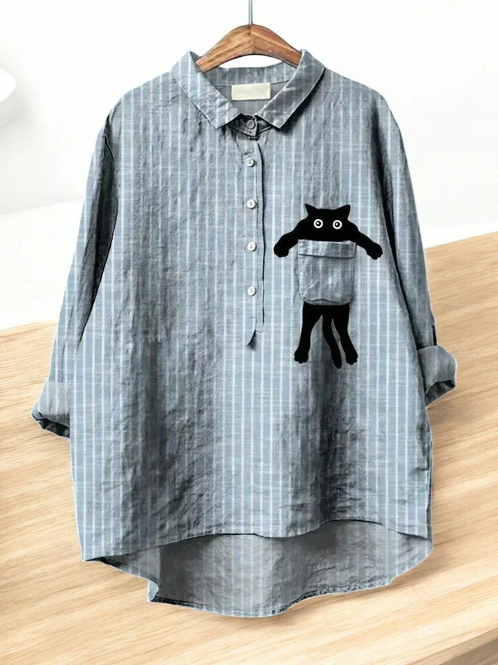 Kelira – blouse à imprimé floral, coupe ample