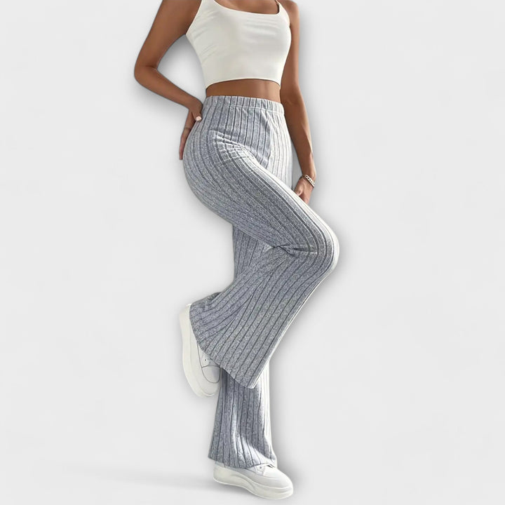 Velara – Pantalon tissé à taille élastique