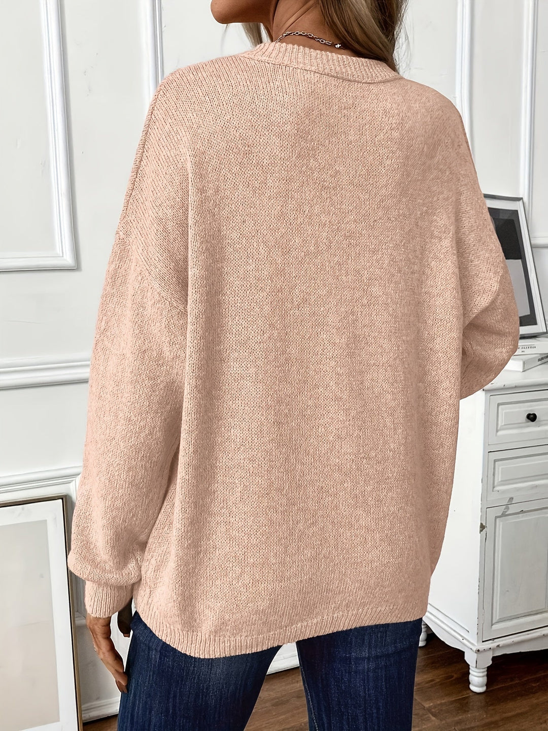 Noreli – pull en maille à couture centrale