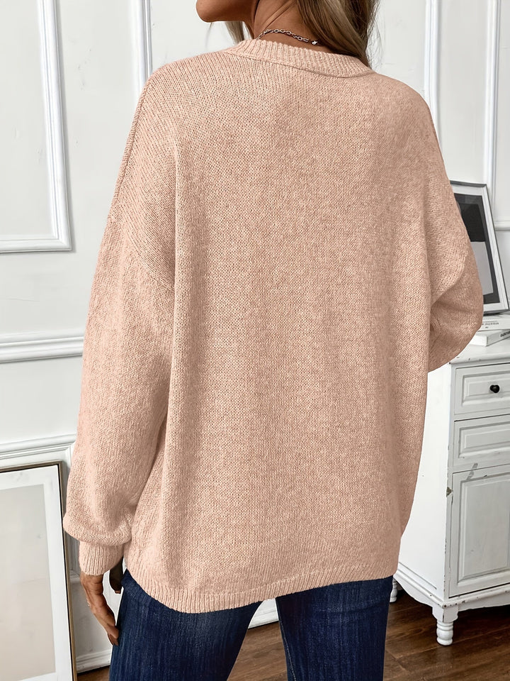 Noreli – pull en maille à couture centrale
