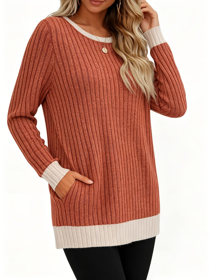 Soreli – t-shirt en maille jersey à blocs de couleur