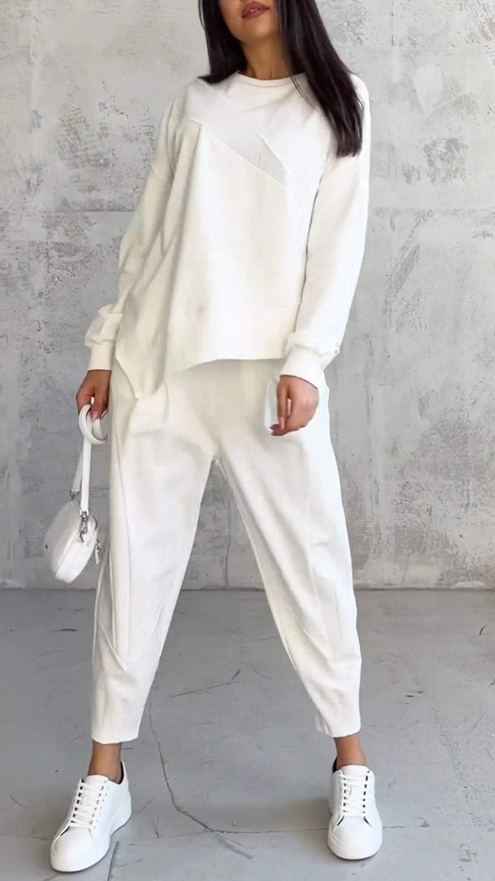 Mirevi – Col rond en mélange de coton, ensemble