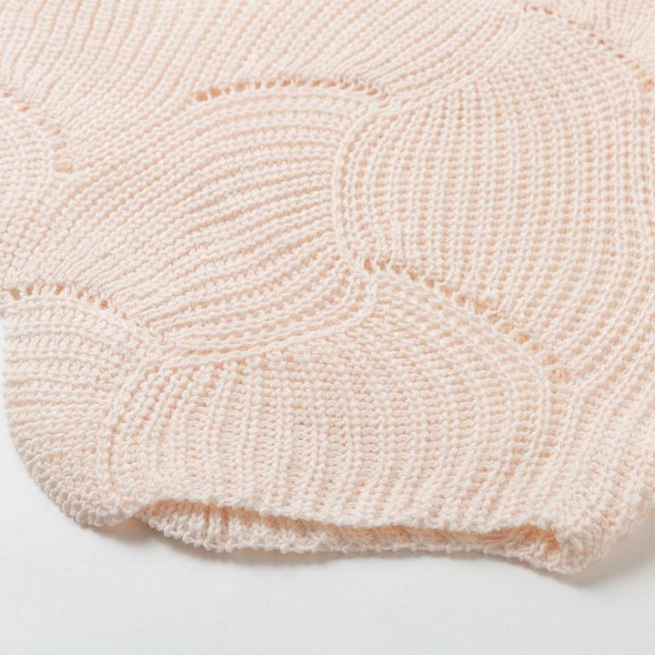 Velira – pull en maille ajourée à motif ondulé